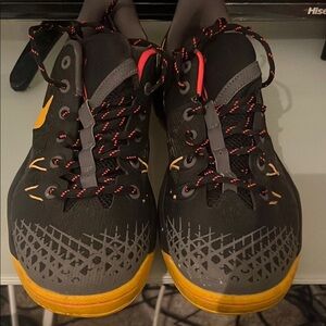 Hisense Black and Yellow Athletic Shoes